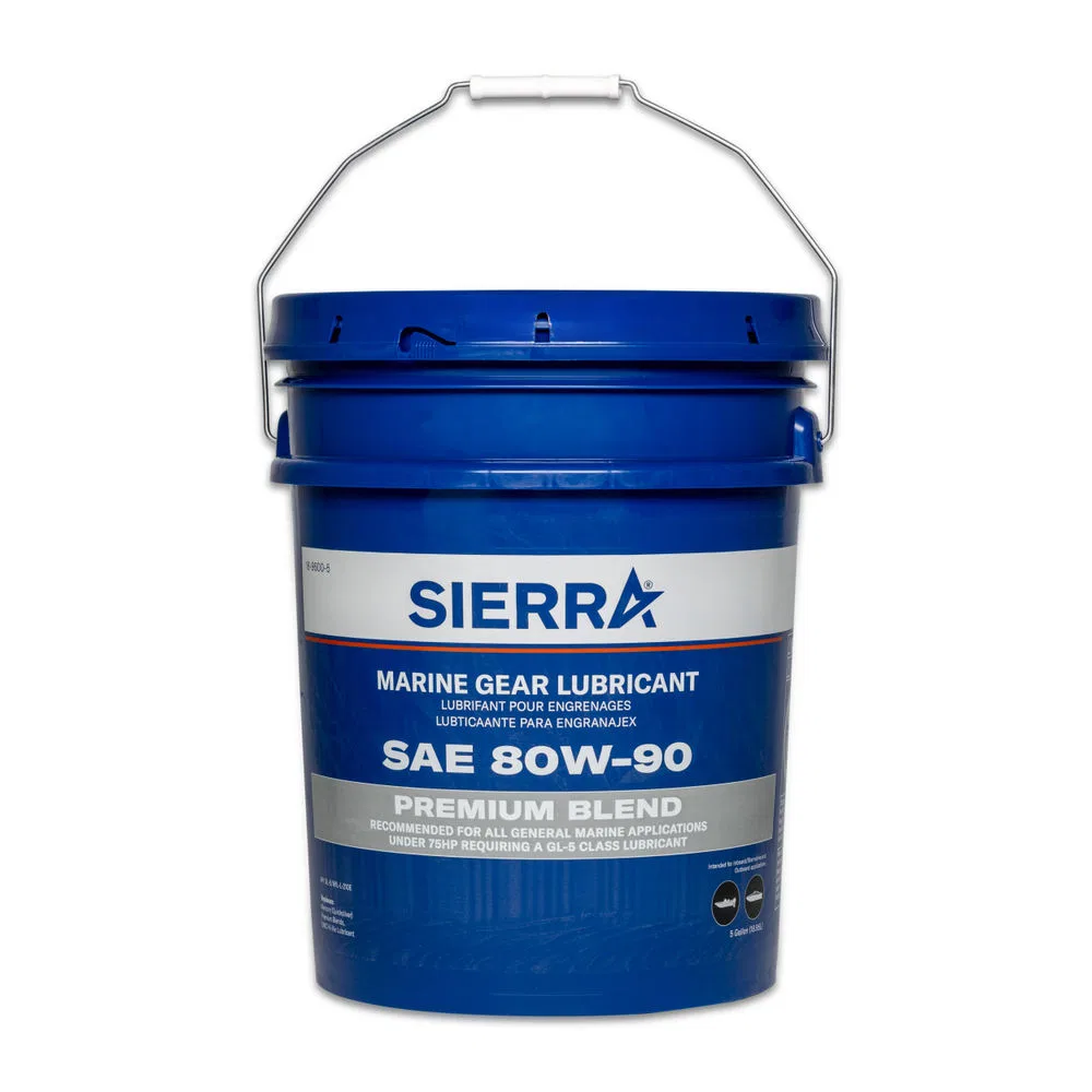 18-9600-5 – SIERRAMARINE Gear Oil, Single 5 Gallon Pail 80W-90